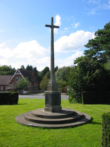 Rolvenden war memorial cross, Kent © War Memorials Trust, 2007